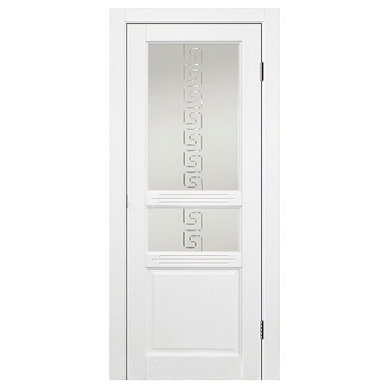 Межкомнатная дверь Аргус Джулия 2 ДГОФ Эмаль Белый жемчуг укрывная